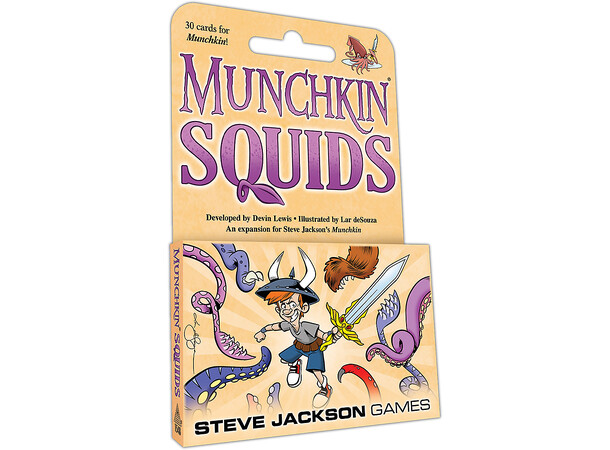Munchkin Squids Expansion Utvidelse til Munchkin - 30 kort