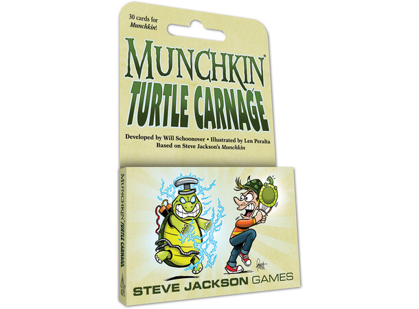 Munchkin Turtle Carnage Expansion Expansion till Munchkin 