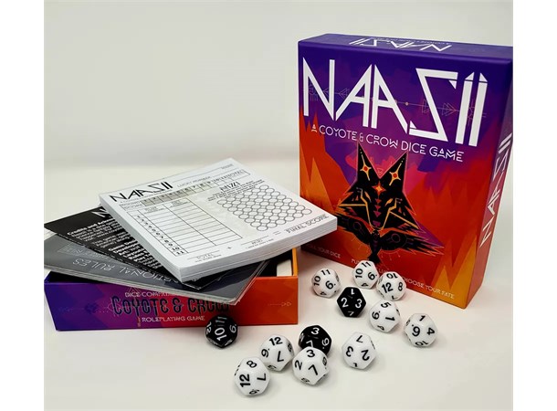 Naasii A Coyote & Crow Dice Game Terningspill