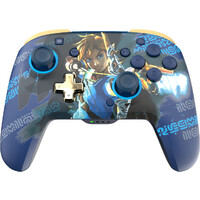 PDP Rematch Controller för Switch Link Wireless Controller - Glow in the Dark