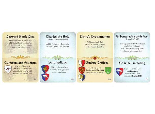 Plantagenet Brettspill Cousins' War for England 1459-1485 