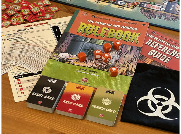 Plum Island Horror Brädspel 