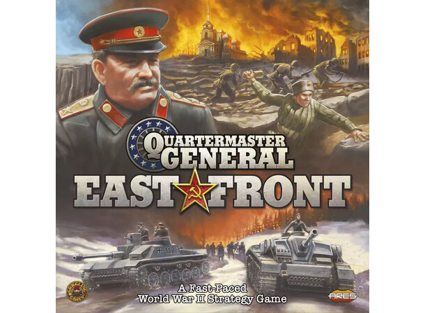 Quartermaster General East Front Brädspel 