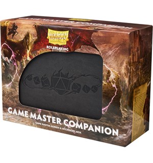 RPG Game Master Companion - Iron Grey Dragon Shield 