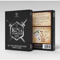 RPG Starter Kit Tärningar, tärningsväska, anteckningsbok