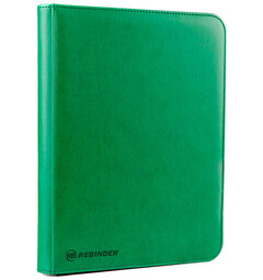 Rebinder Toploader Binder 9-Pocket Green
