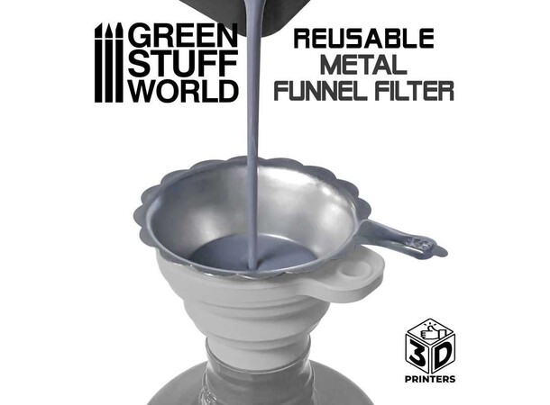 Resin Filtertrakt for 3D-Printing Green Stuff World