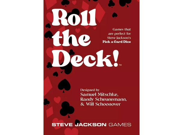 Roll the Deck - 11 ulike kortspill (Kortstokk ikke inkludert)