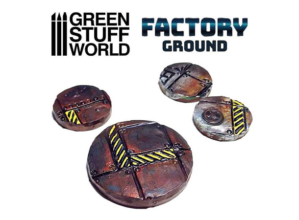 Rolling Pin Factory Ground - 25mm Green Stuff World