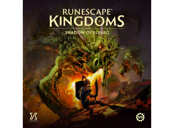 Runescape Kingdoms Brädspel Shadow of Elvarg 