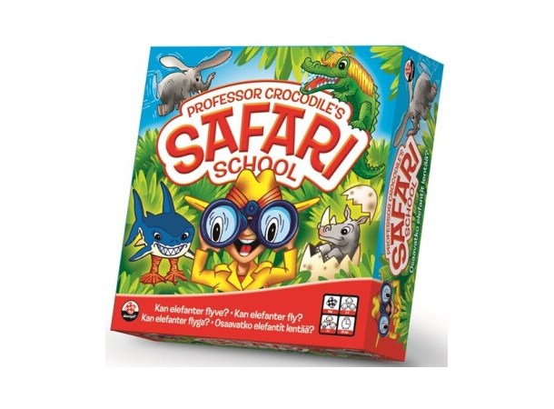 Safari School Brettspill Norsk utgave