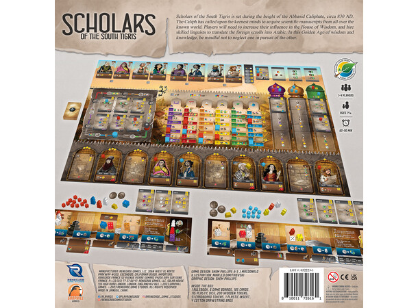 Scholars of the South Tigris Brettspill 