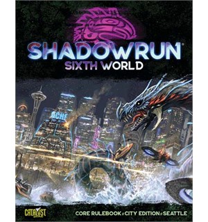 Shadowrun RPG Seattle Sixth World Core Rulebook 