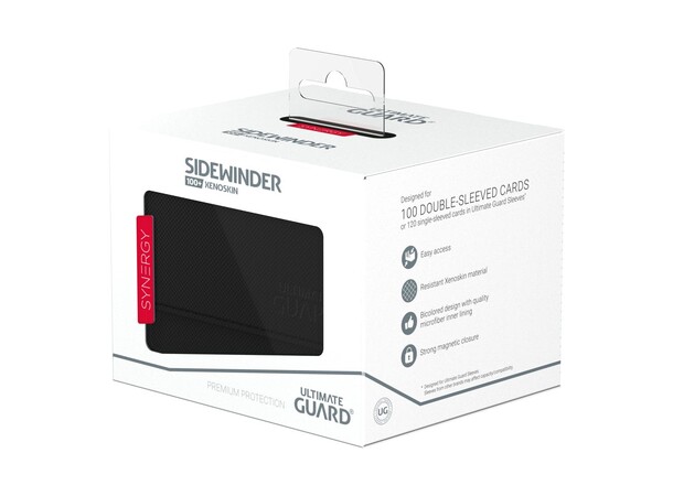 Sidewinder 100+ Synergy Svart/Rød Ultimate Guard 