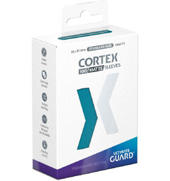 Sleeves Cortex Petrol MATTE x100 66x91 Ultimate Guard Standard Size