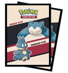 Sleeves Pokemon Snorlax/Munchlax 66x91 Ultra Pro Pokemon Deck Protection