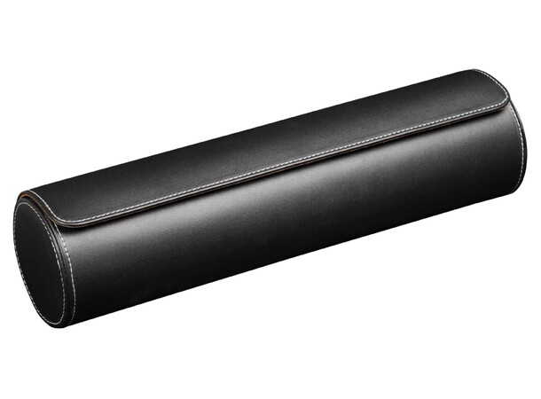 Terningkopp Sett Raflebeger 5stk Sort Inkludert etui og 25 terninger 