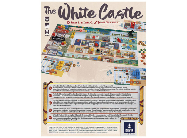 The White Castle Brettspill - Engelsk 