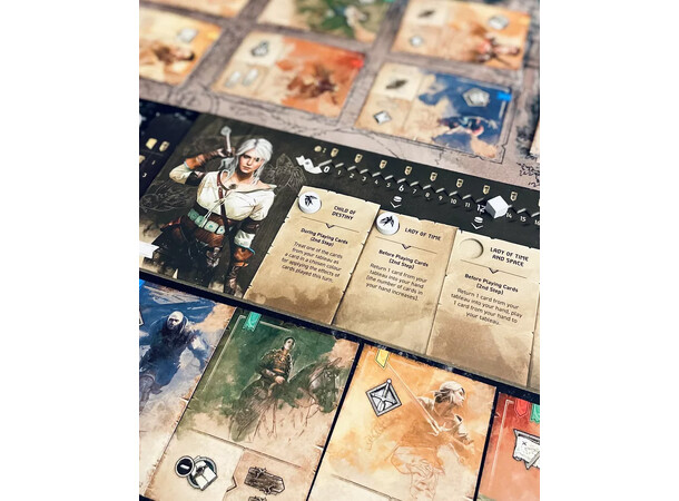 The Witcher Path of Destiny Deluxe Ed. Brettspill