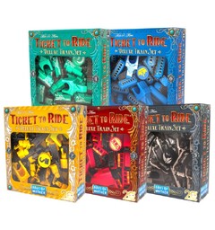 Ticket to Ride Deluxe Train Set - 5 stk 20th Anniversary