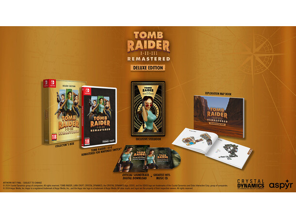 Tomb Raider Collection Remastered Switch Deluxe Edition