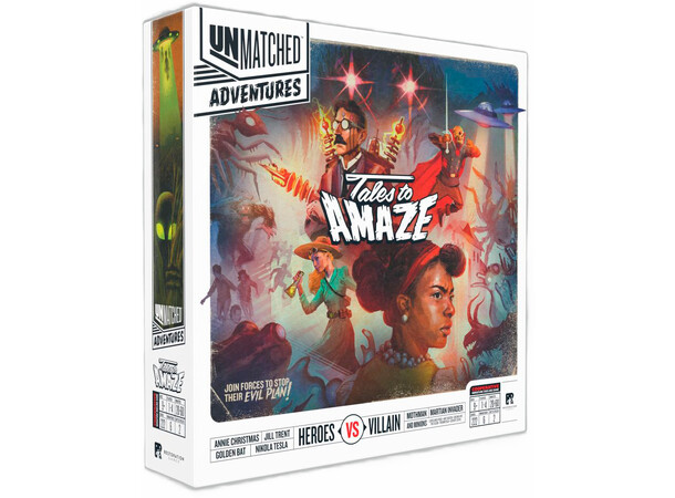 Unmatched Adventures Tales to Amaze Brädspel 