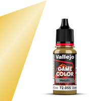 Vallejo Game Color Polished Gold 18ml - Metallic