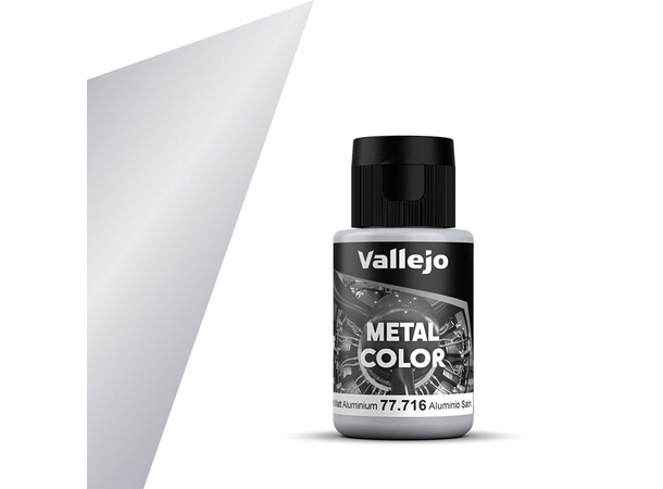 Vallejo Metal Color Semi Matt Aluminium 32ml