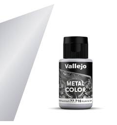Vallejo Metal Color Semi Matt Aluminium 32ml