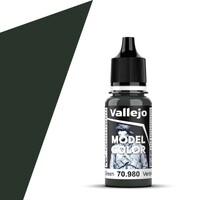 Vallejo Model Color Black Green 17ml Tilsvarer 4780AP | XF-11 | XF-17 | XF-70