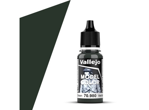 Vallejo Model Color Black Green 17ml Tilsvarer 4780AP | XF-11 | XF-17 | XF-70 
