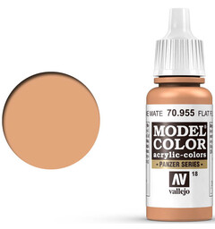 Vallejo Model Color Flat Flesh 17ml Tilsvarer XF-15