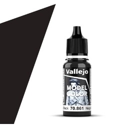 Vallejo Model Color Glossy Black Tilsvarer X-18