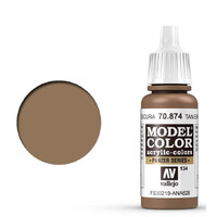 Vallejo Model Color Tan Earth 17ml Tilsvarer 4709AP | XF-79