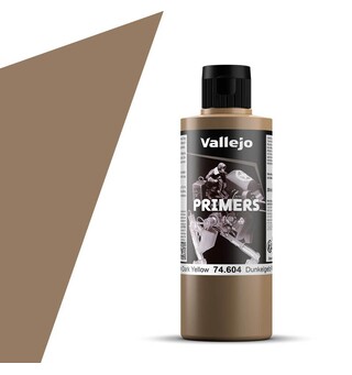 Vallejo Primer German Dark Yellow 200ml