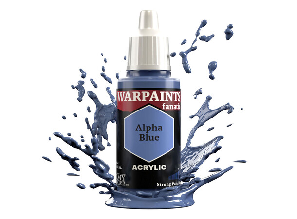 Warpaints Fanatic Alpha Blue Army Painter 