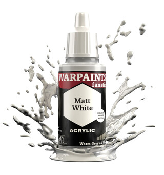 Warpaints Fanatic Matt White Army Painter