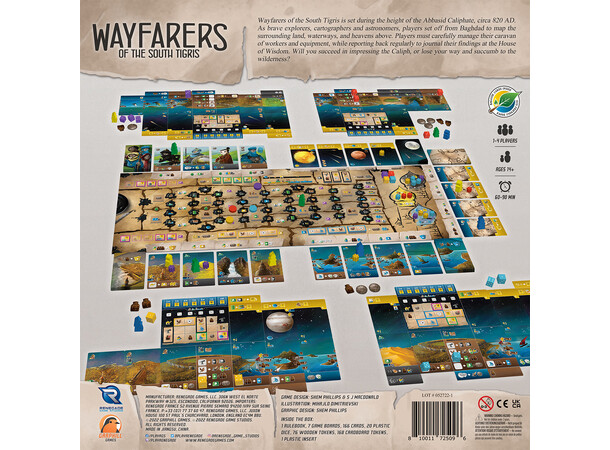 Wayfarers of the South Tigris Brettspill 