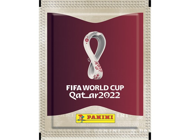 World Cup 2022 Sticker Booster Display Qatar Panini Fotballklistremerker
