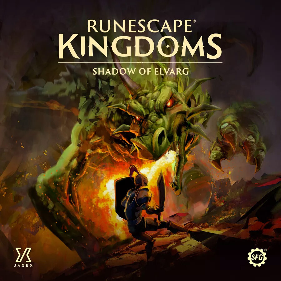 Runescape Kingdoms Brettspill Shadow of Elvarg