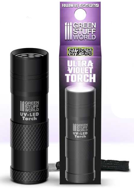 Ultraviolet Torch - UV Lommelykt Green Stuff World
