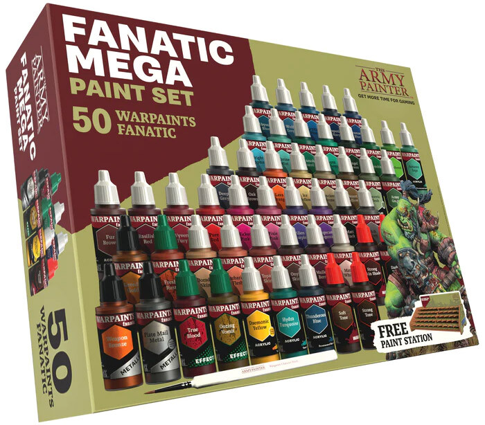 Warpaints Fanatic Mega Paint Set The Army Painter