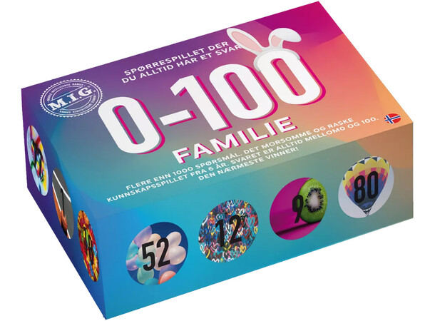 0-100 Familie - NORSK 