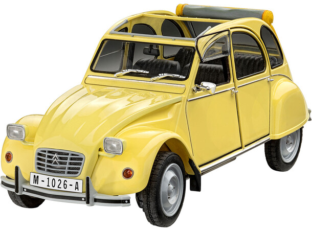 007 Citroen 2 CV Starter Set James Bond Revell 1:24 Byggesett 