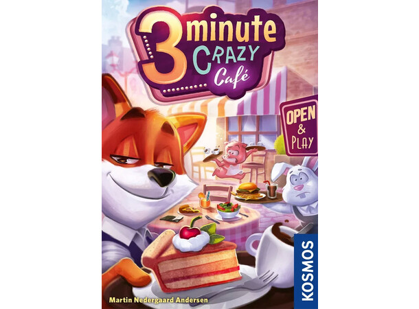 3 Minute Crazy Cafe Brettspill