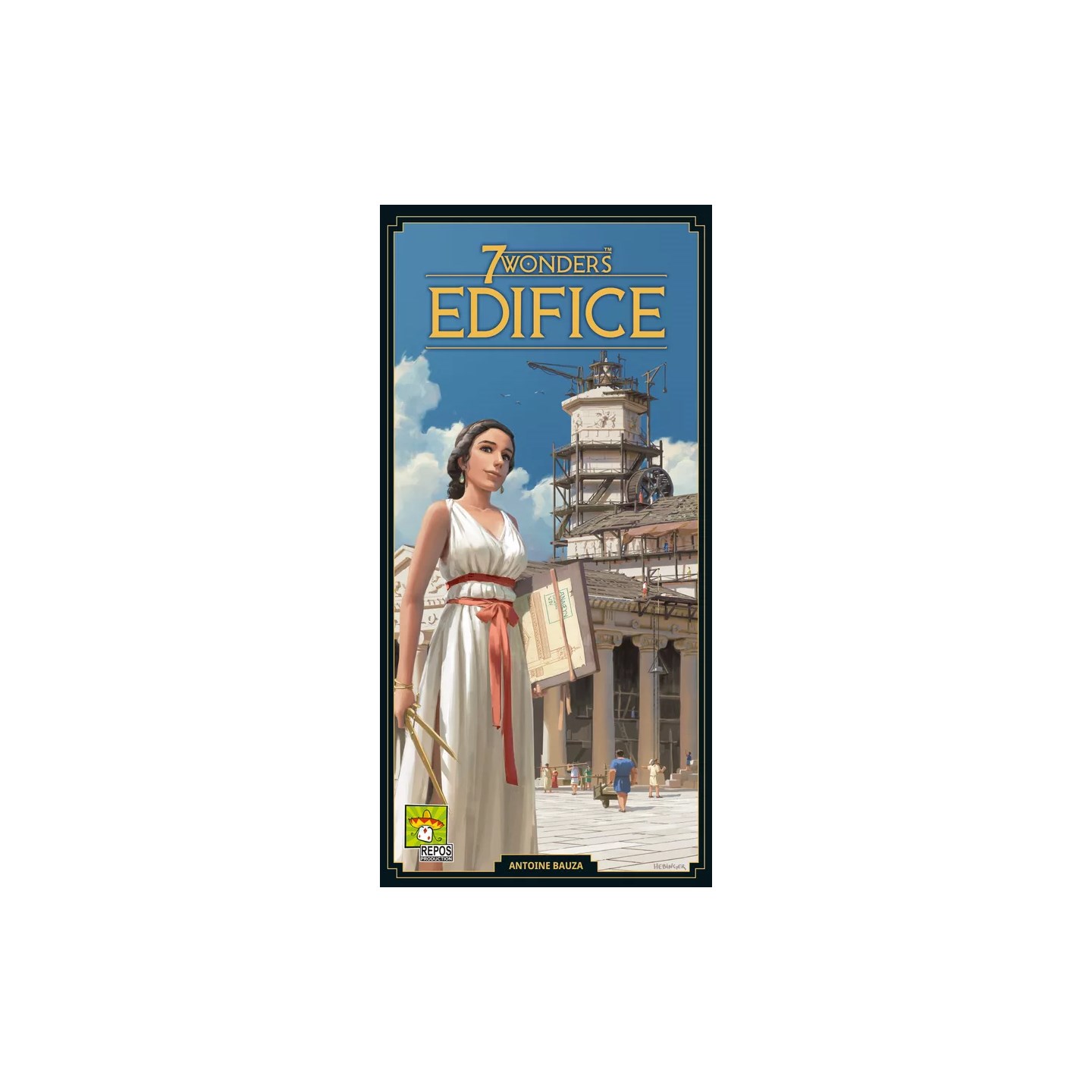 7 Wonders Edifice Expansion - Norsk Utvidelse til 7 Wonders 2nd Edition