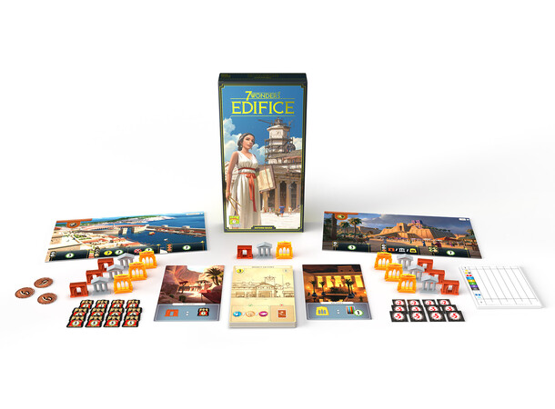 7 Wonders Edifice Expansion - Norsk Utvidelse til 7 Wonders 2nd Edition 