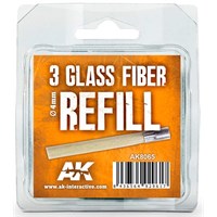 AK Refill for Glassfiber penn - 3 stk 