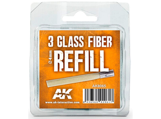 AK Refill för Glasfiberpenna - 3 st 