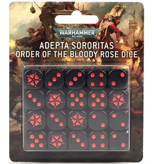 Adepta Sororitas Order Bloody Rose Dice Warhammer 40K 